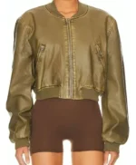 Taylor The Sex Lives of College Girls Green Jacket