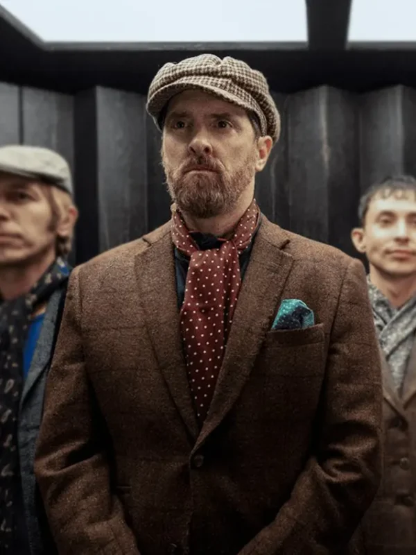 Ted Lasso Coach Beard Brown Blazer
