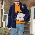 Ted Lasso Purple Velvet Jacket
