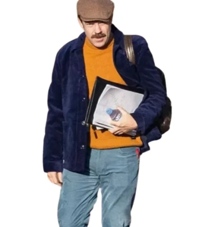 Ted Lasso Purple Velvet Jacket