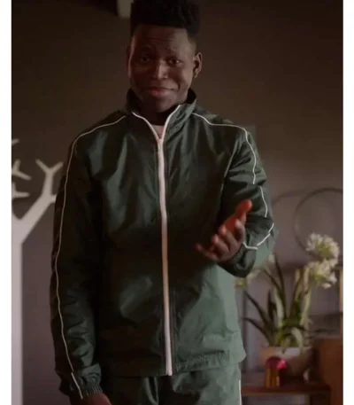 Ted Lasso S01 Sam Obisanya Green Tracksuit