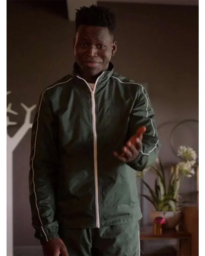 Ted Lasso S01 Sam Obisanya Green Tracksuit Ted Lasso S01 Sam Obisanya Green Tracksuit