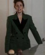 Ted Lasso S03 Bex Green Plaid Blazer