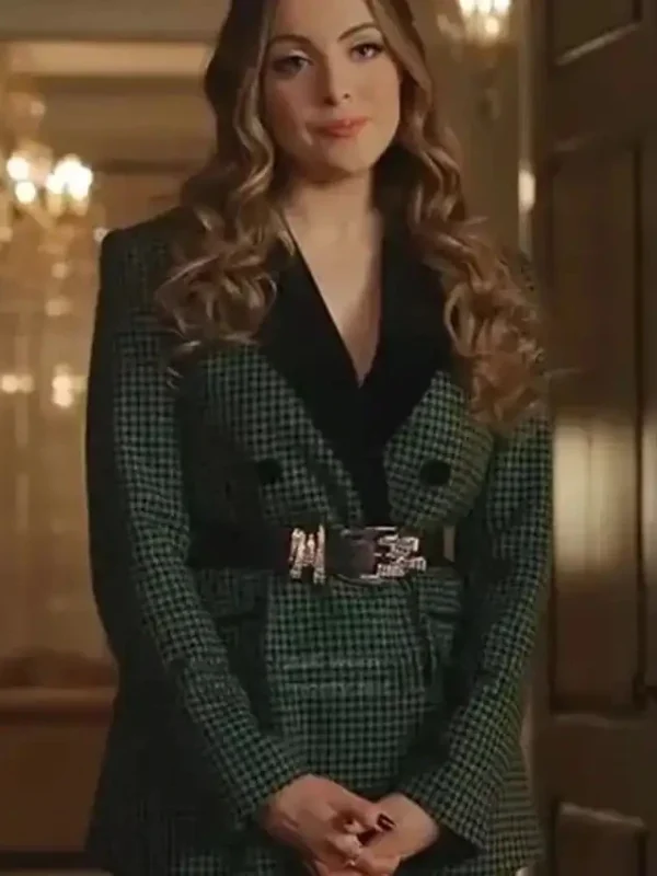 Ted Lasso S03 Bex Green Plaid Blazer