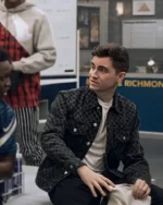 Ted Lasso S03 Colin Hughes Black Denim Jacket