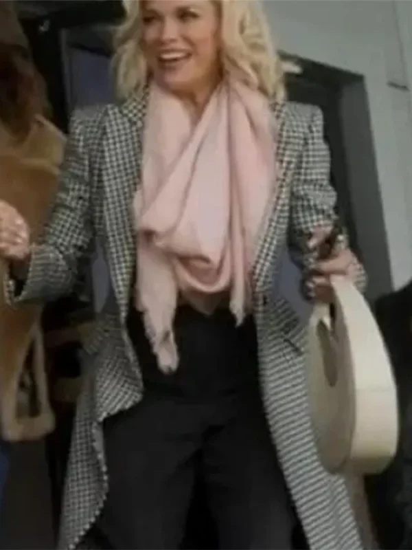 Ted Lasso S03 Hannah Waddingham Double Breasted Coat