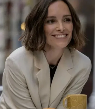 Ted Lasso S03 Jack Danvers Beige Blazer