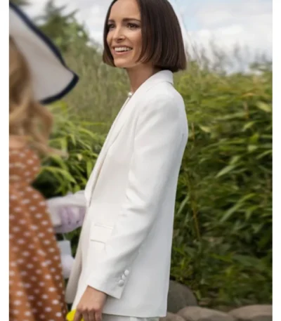 Ted Lasso S03 Jodi Balfour White Suit