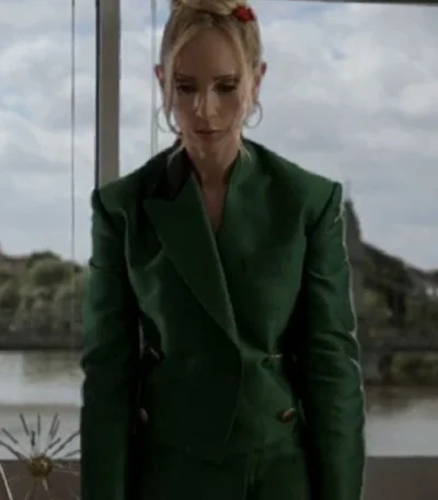 Ted Lasso S03 Keeley Jones Green Blazer