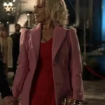 Ted Lasso S03 Rebecca Welton Pink Trench Coat