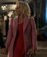 Ted Lasso S03 Rebecca Welton Pink Trench Coat