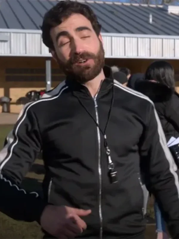 Ted Lasso S2 Brett Goldstein Bomber Black Jacket