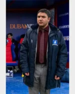 Ted Lasso S2 Nate Nick Mohammed Blue Cotton Jacket