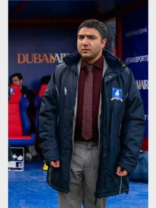 Ted Lasso S2 Nate Nick Mohammed Blue Cotton Jacket
