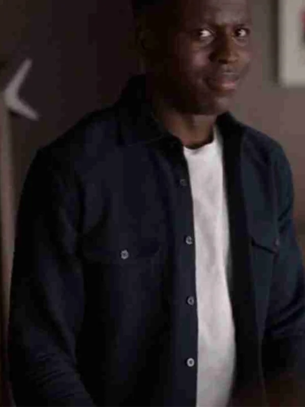 Ted Lasso Toheeb Jimoh Black Cotton Jacket