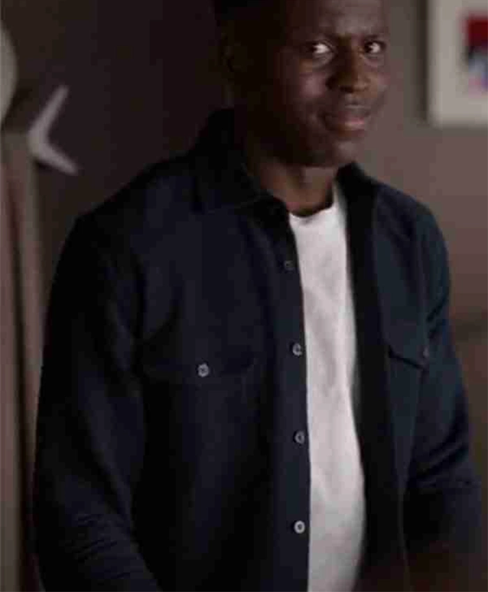 Ted Lasso Toheeb Jimoh Black Cotton Jacket Ted Lasso Toheeb Jimoh Black Cotton Jacket