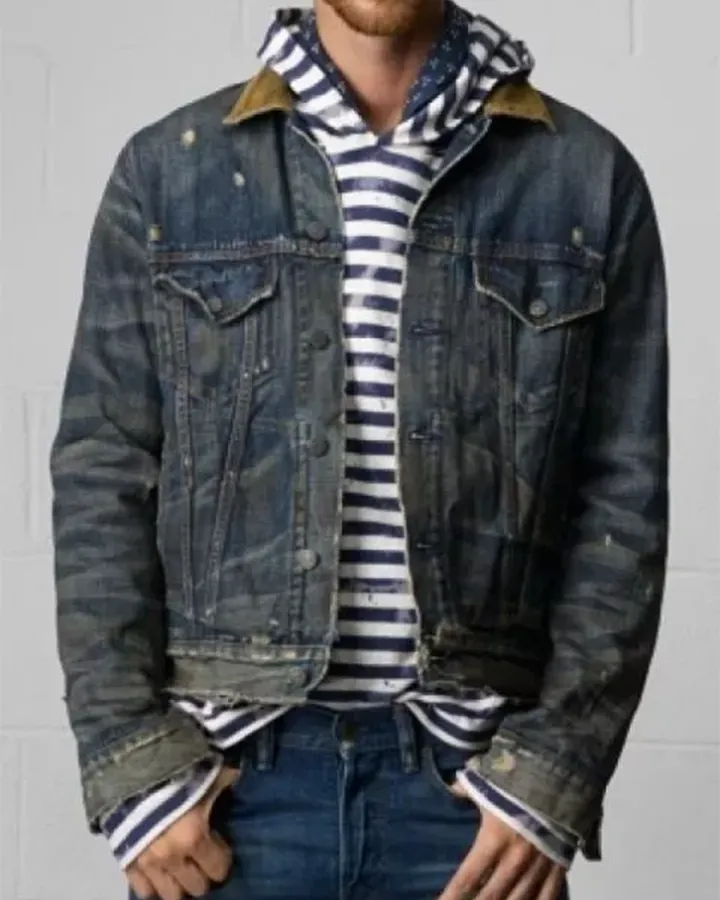 Teen Wolf Scott McCall S4 Denim Trucker Jacket Teen Wolf Scott McCall S4 Denim Trucker Jacket