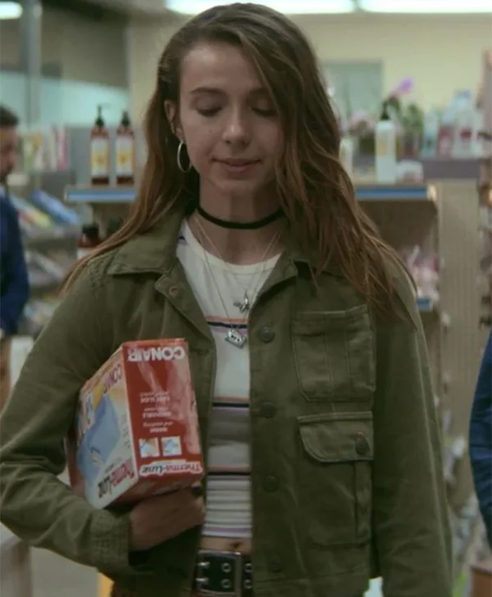Teenage Bounty Hunters Anjelica Bette Fellini Green Jacket Teenage Bounty Hunters Anjelica Bette Fellini Green Jacket