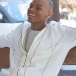 Terayle Hill SuperFly White Track Jacket