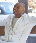 Terayle Hill SuperFly White Track Jacket