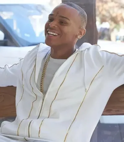Terayle Hill SuperFly White Track Jacket
