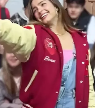 Thanksgiving 2023 Addison Rae Varsity Jacket