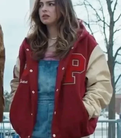 Thanksgiving 2023 Addison Rae Varsity Jacket