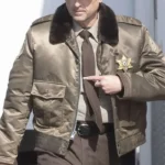 Thanksgiving 2023 Patrick Dempsey Satin Jacket