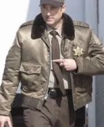 Thanksgiving 2023 Patrick Dempsey Satin Jacket