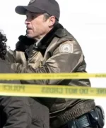 Thanksgiving 2023 Patrick Dempsey Satin Jacket