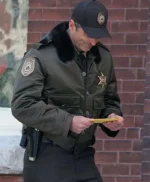 Thanksgiving 2023 Patrick Dempsey Satin Jacket