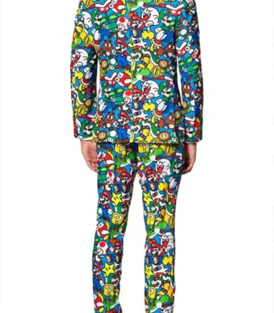 Thanksgiving Super Mario Suit for Men