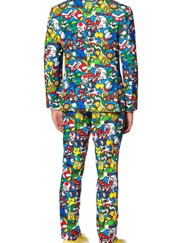 Thanksgiving Super Mario Suit for Men
