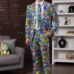 Thanksgiving Super Mario Suit for Men