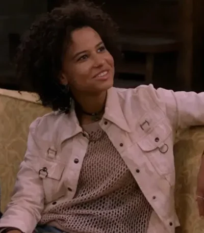 That ’90s Show Ashley Aufderheide White Jacket