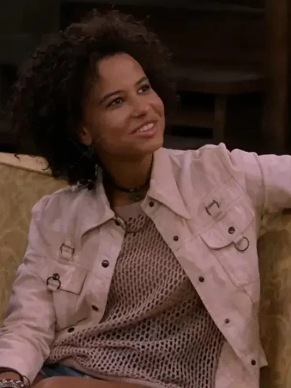 That ’90s Show Ashley Aufderheide White Jacket