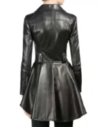 The 100 S7 Eliza Taylor Takitop Black Leather Jacket