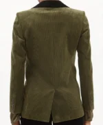 The Adam Project Jennifer Garner Green Cord Jacket