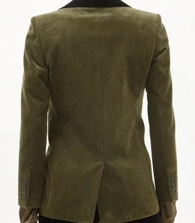 The Adam Project Jennifer Garner Green Cord Jacket