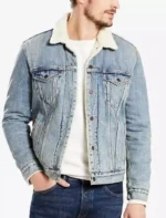 The Adam Project Ray Dollarhyde Denim Trucker Jacket
