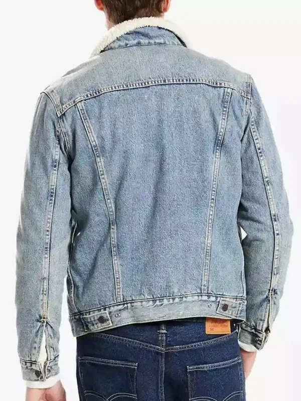 The Adam Project Ray Dollarhyde Denim Trucker Jacket