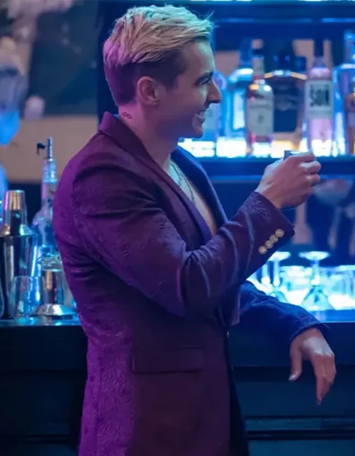 The Afterparty 2023 Xavier Purple Blazer The Afterparty 2023 Xavier Purple Blazer