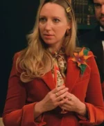 The Afterparty S02 Anna Konkle Orange Blazer