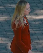 The Afterparty S02 Anna Konkle Orange Blazer