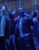The Afterparty S1 E3 Aniq Black Trucker Jacket