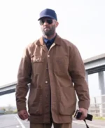 The Beekeeper Jason Statham Brown Cotton Jacket