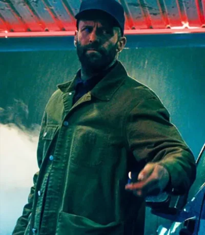 The Beekeeper Jason Statham Brown Cotton Jacket