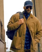 The Beekeeper Jason Statham Brown Cotton Jacket