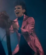 The Beekeeper(Movie 2024) Emmy Raver-Lampman Purple Coat