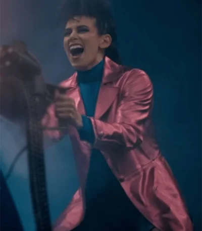 The Beekeeper(Movie 2024) Emmy Raver-Lampman Purple Coat